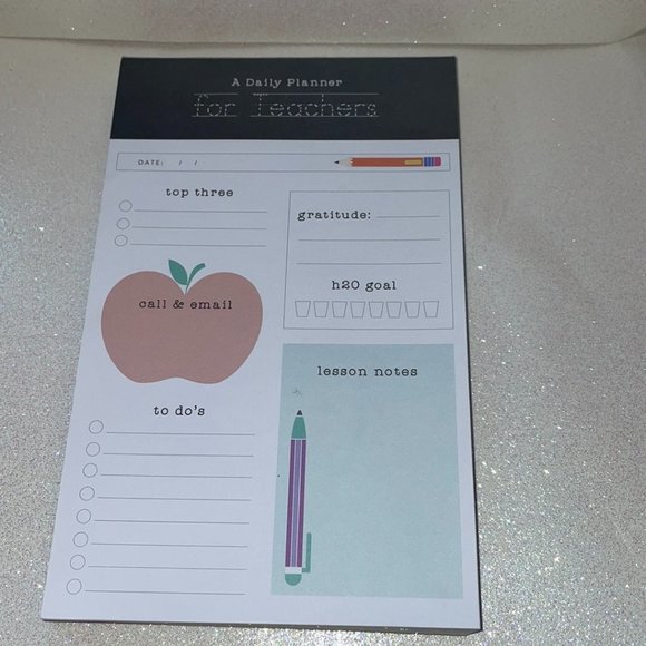 Office Clearance Teacher Daily Planner Notepad Poshmark